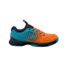 Wilson Tennis Shoes Kaos Bela QL (Quicklace) Allcourt orange/blue Kids